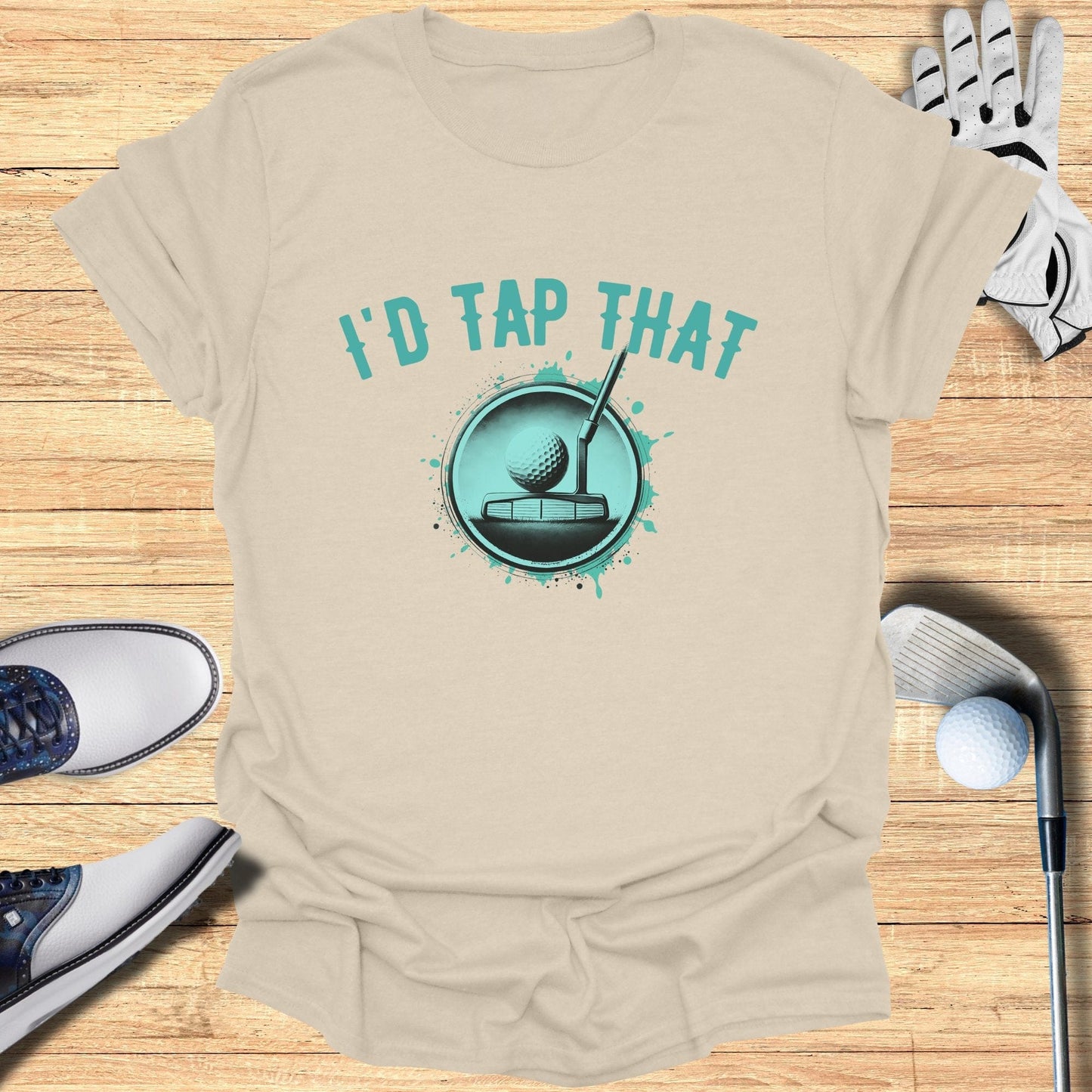 I'd Tap That T-Shirt - Funny Golf T-Shirt by SwingEpic