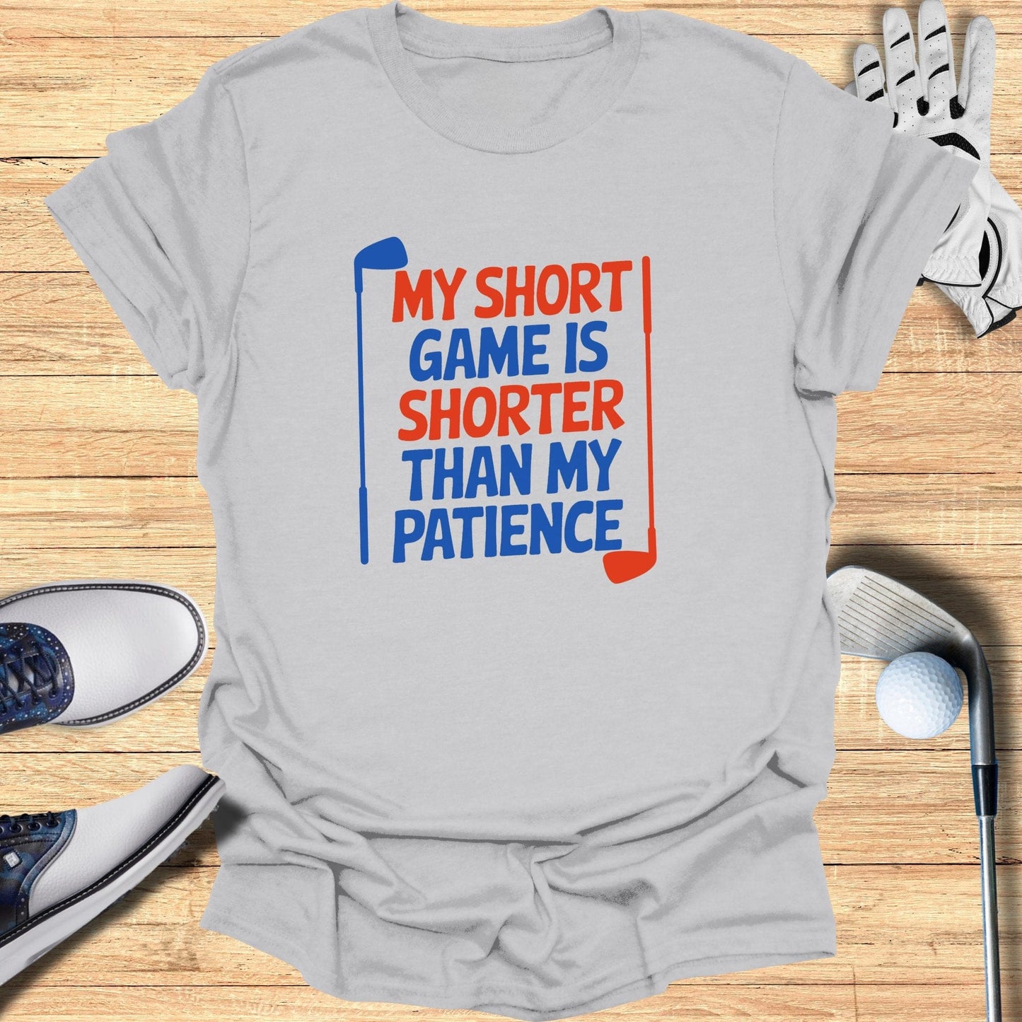 My Short Game T-Shirt - Funny Golf Tee by Swing Epic
