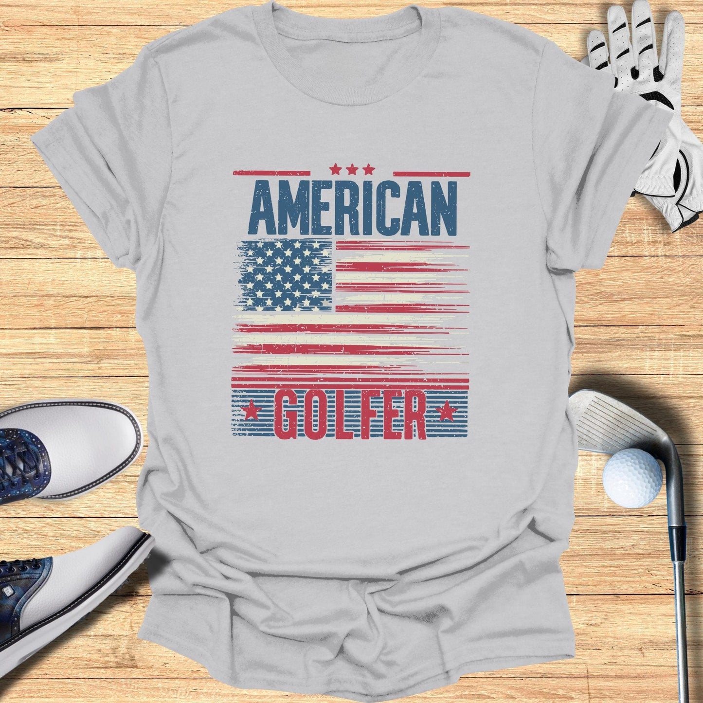 American Golfer T-Shirt - Funny Golf Tee by Swing Epic