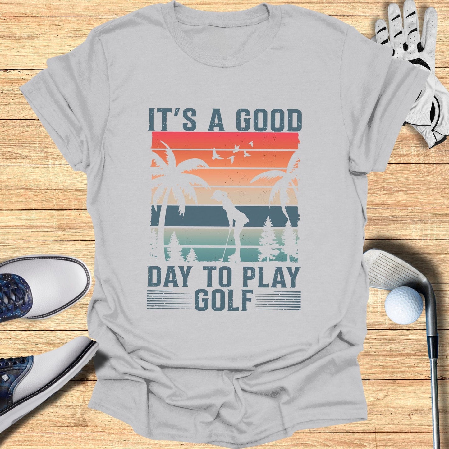 It's a Good Day to Play Golf T-Shirt - Funny Golf Tee by Swing Epic