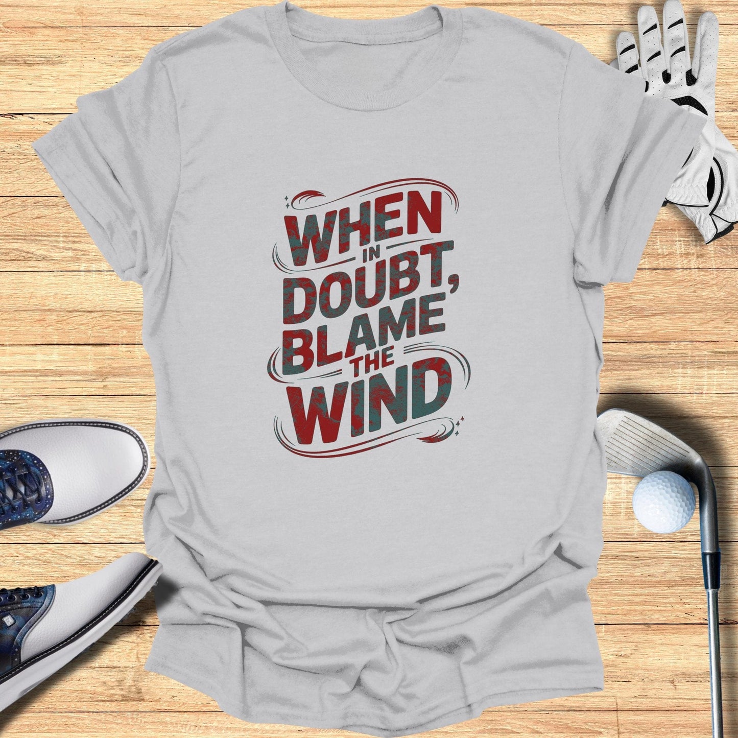 When in Doubt T-Shirt - Funny Golf Tee by Swing Epic