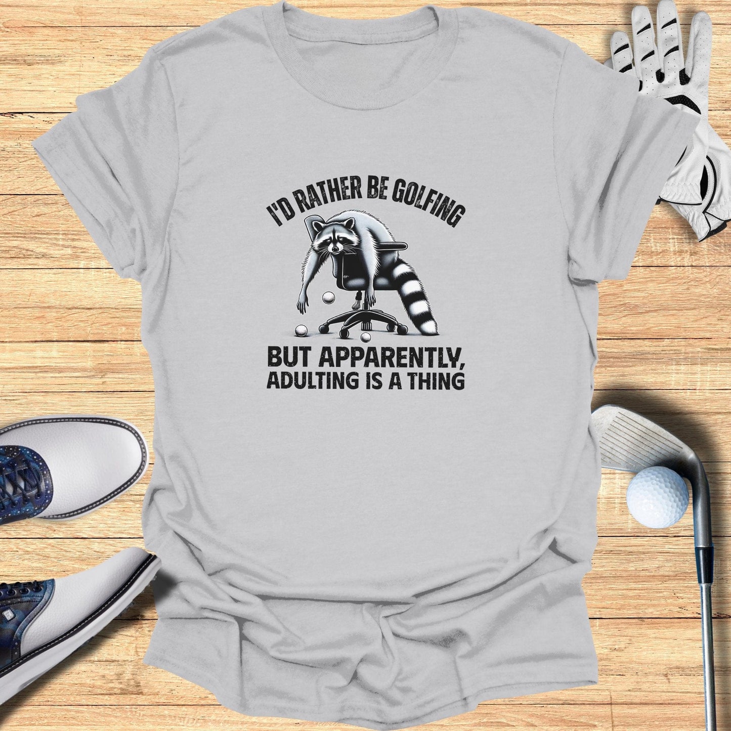 I'd Rather Be Golfing T-Shirt - Funny Golf Tee by Swing Epic
