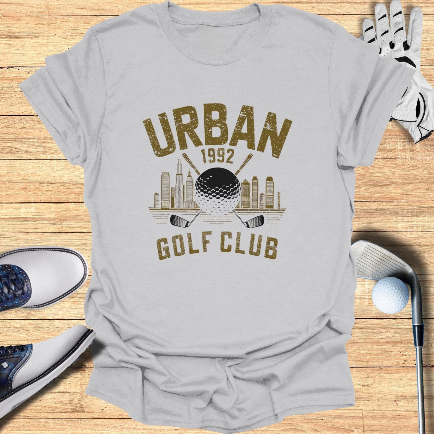 Urban Golf Club 1992 T-Shirt - Funny Golf Tee by Swing Epic