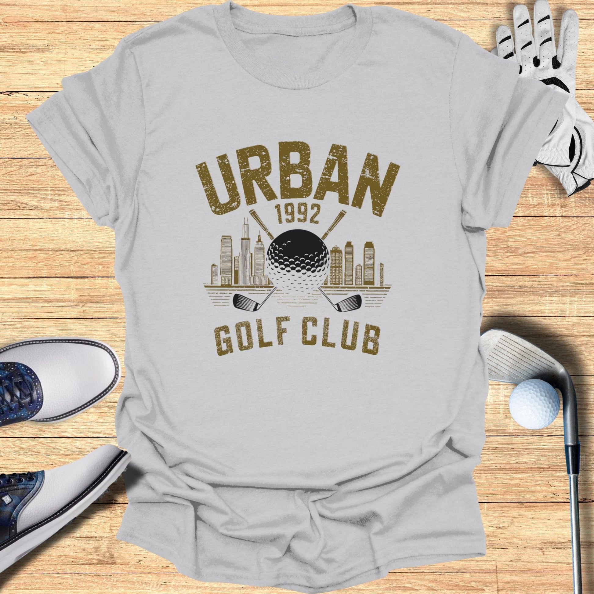 Urban Golf Club 1992 T-Shirt - Funny Golf Tee by Swing Epic
