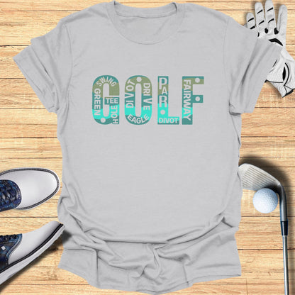 Golf Lingo T-Shirt - Funny Golf Tee by Swing Epic