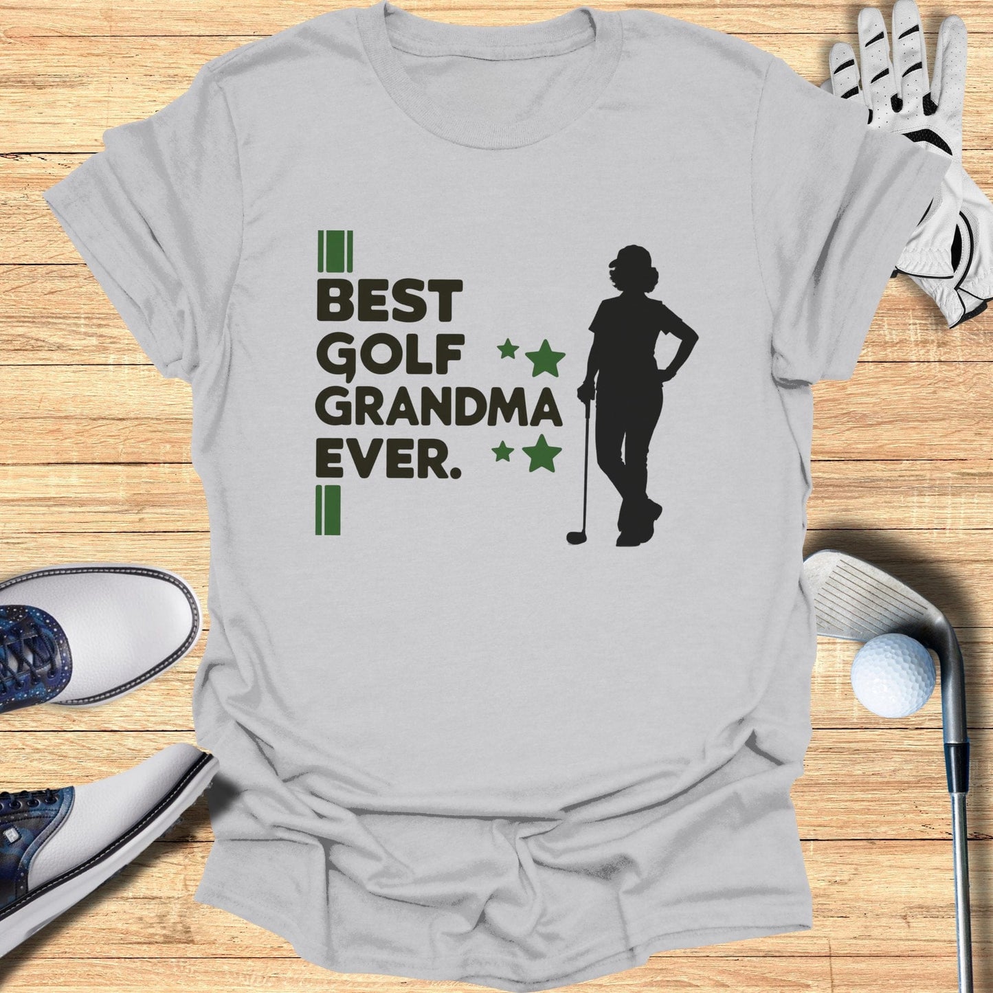 Best Golf Grandma Ever T-Shirt - Funny Golf Tee by Swing Epic