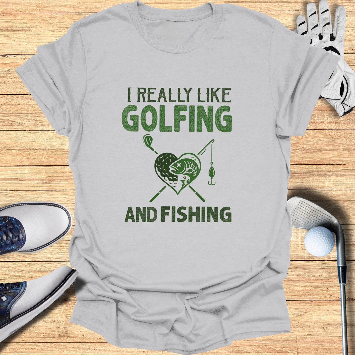 Golf & Fish All Day T-Shirt