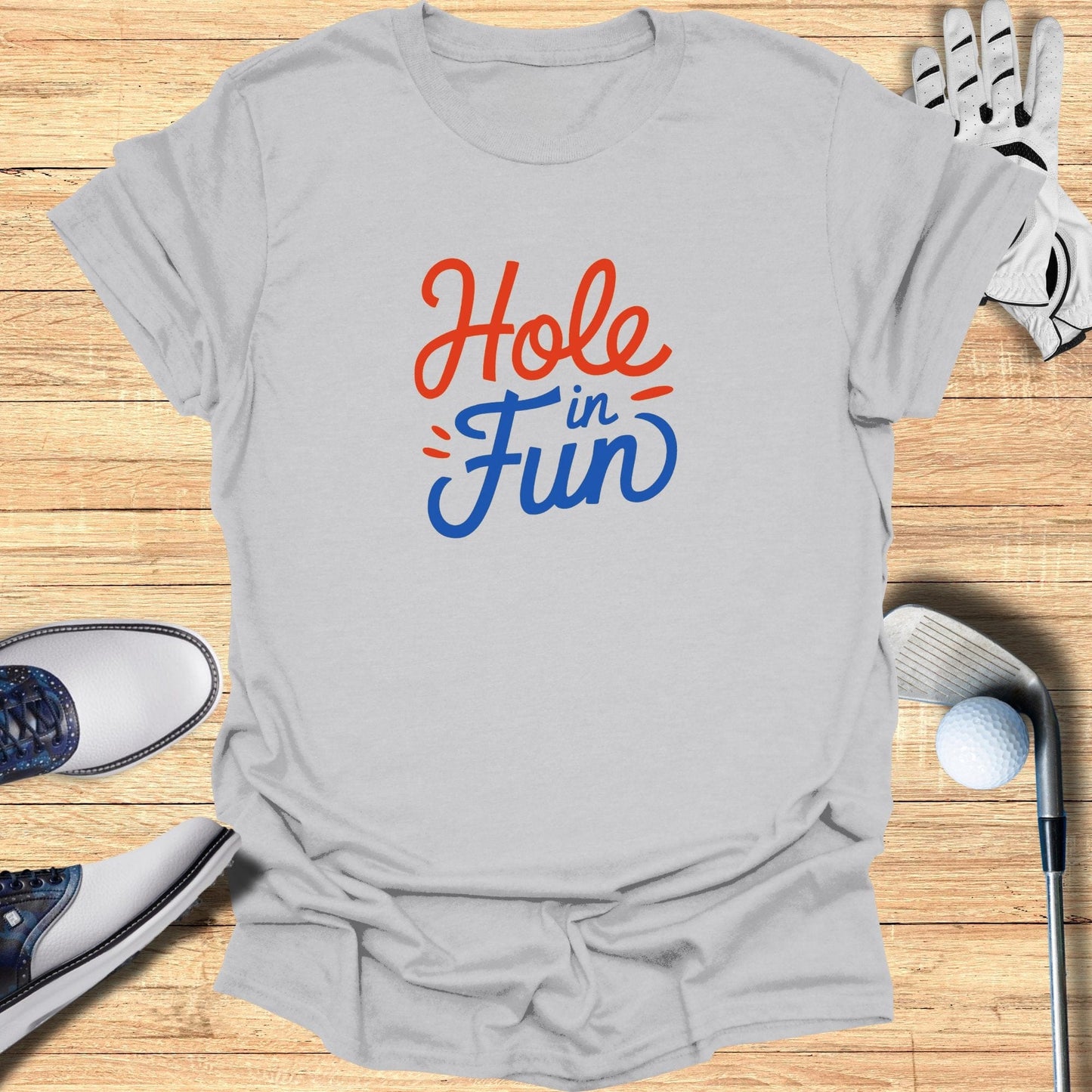 Hole In Fun T-Shirt - Funny Golf Tee by Swing Epic