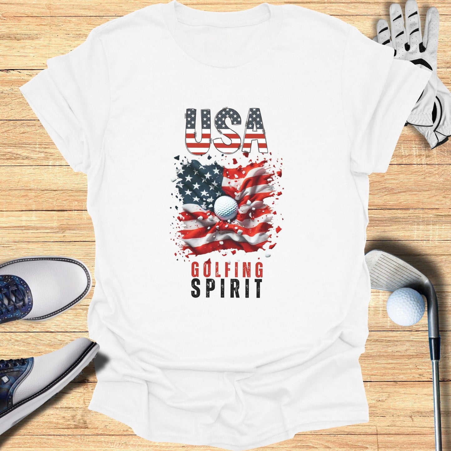 USA Golfing Spirit T-Shirt