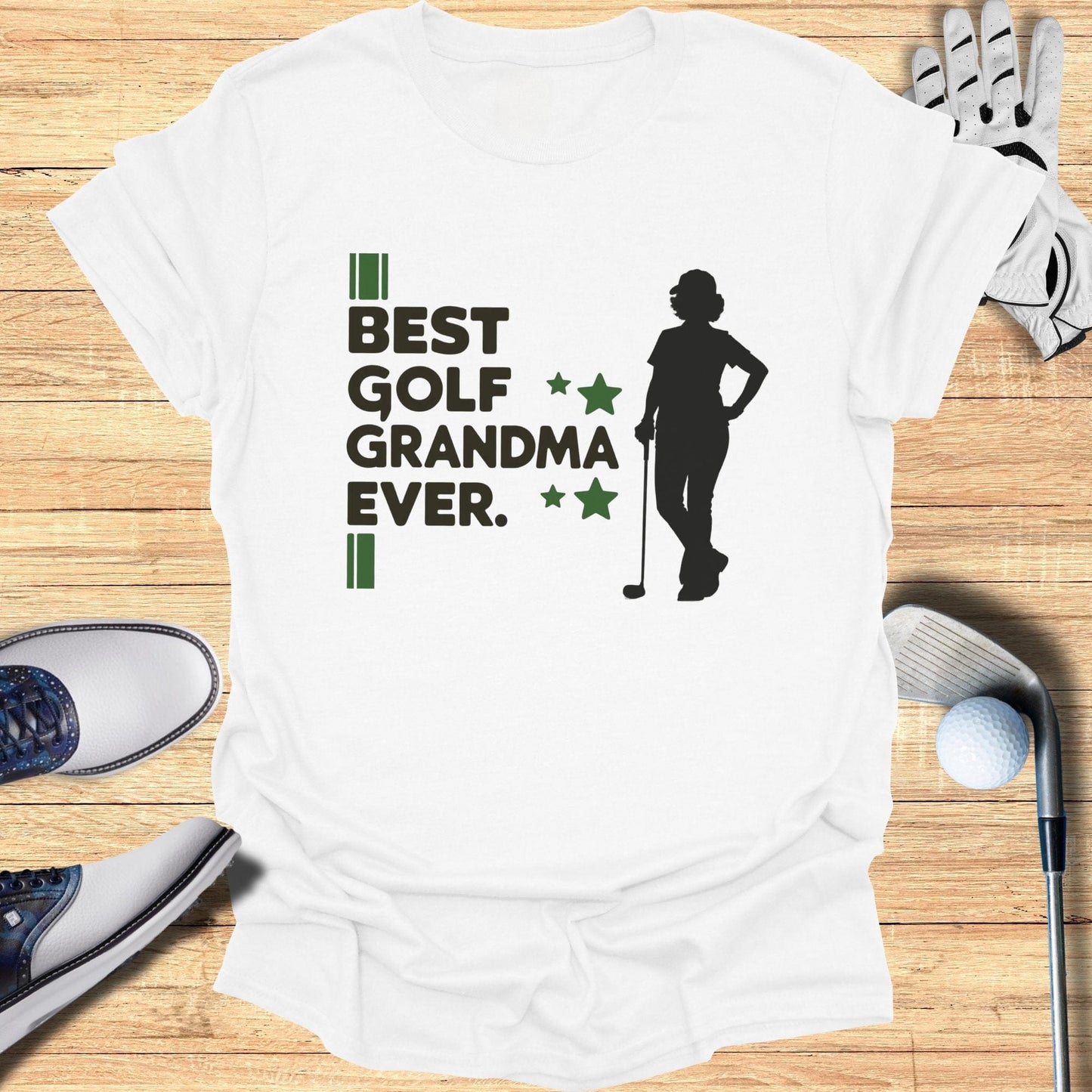 Best Golf Grandma Ever T-Shirt - Funny Golf Tee by Swing Epic