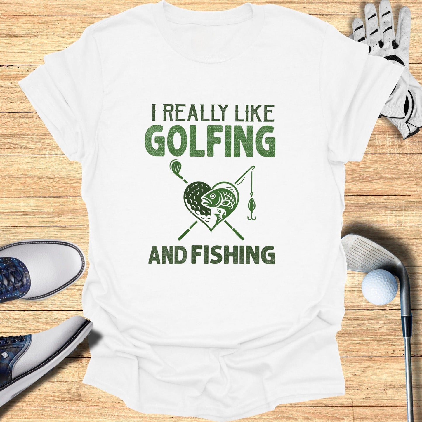 Golf & Fish All Day T-Shirt
