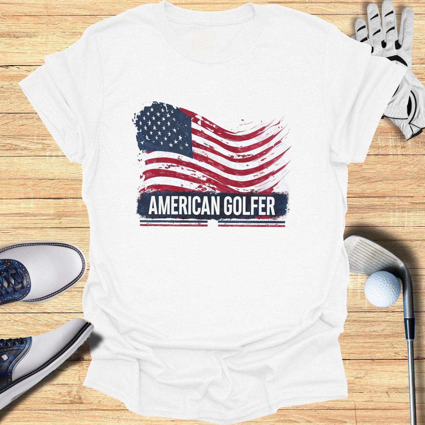 American Golfer T-Shirt - Funny Golf Tee by Swing Epic