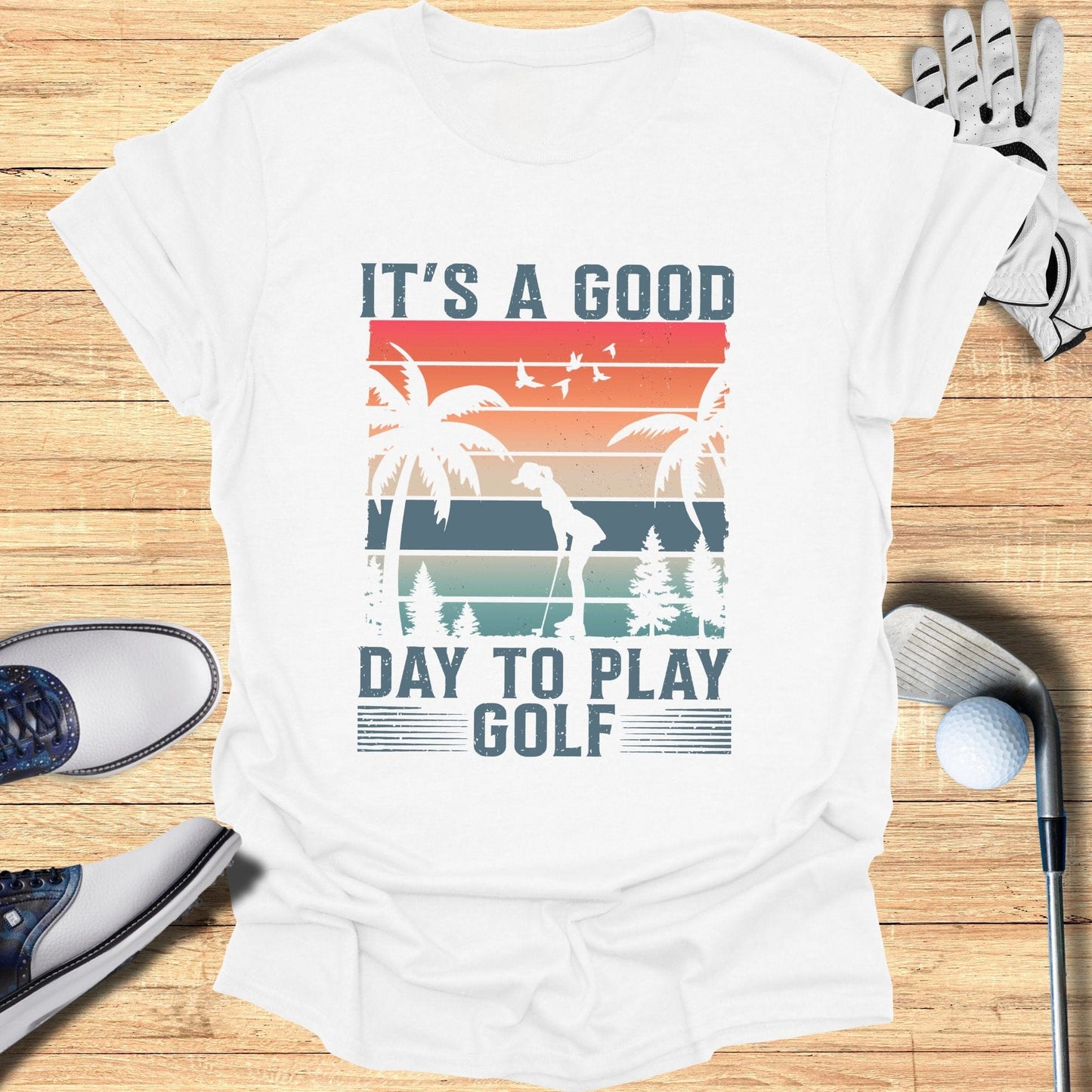 It's a Good Day to Play Golf T-Shirt - Funny Golf Tee by Swing Epic