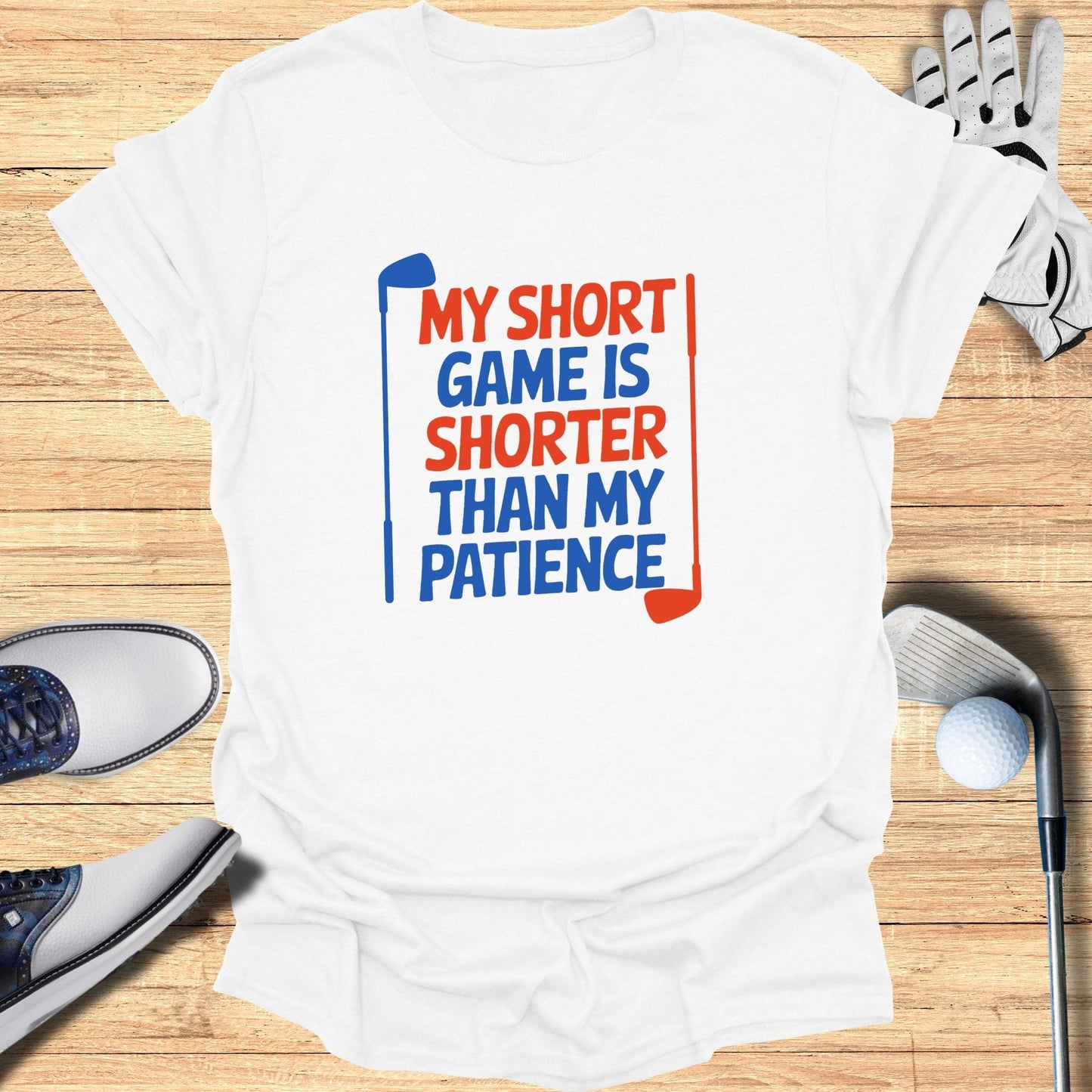 My Short Game T-Shirt - Funny Golf Tee by Swing Epic