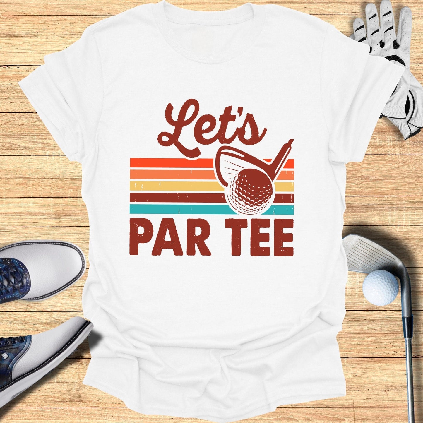 Let's Par Tee T-Shirt - Funny Golf Tee by Swing Epic