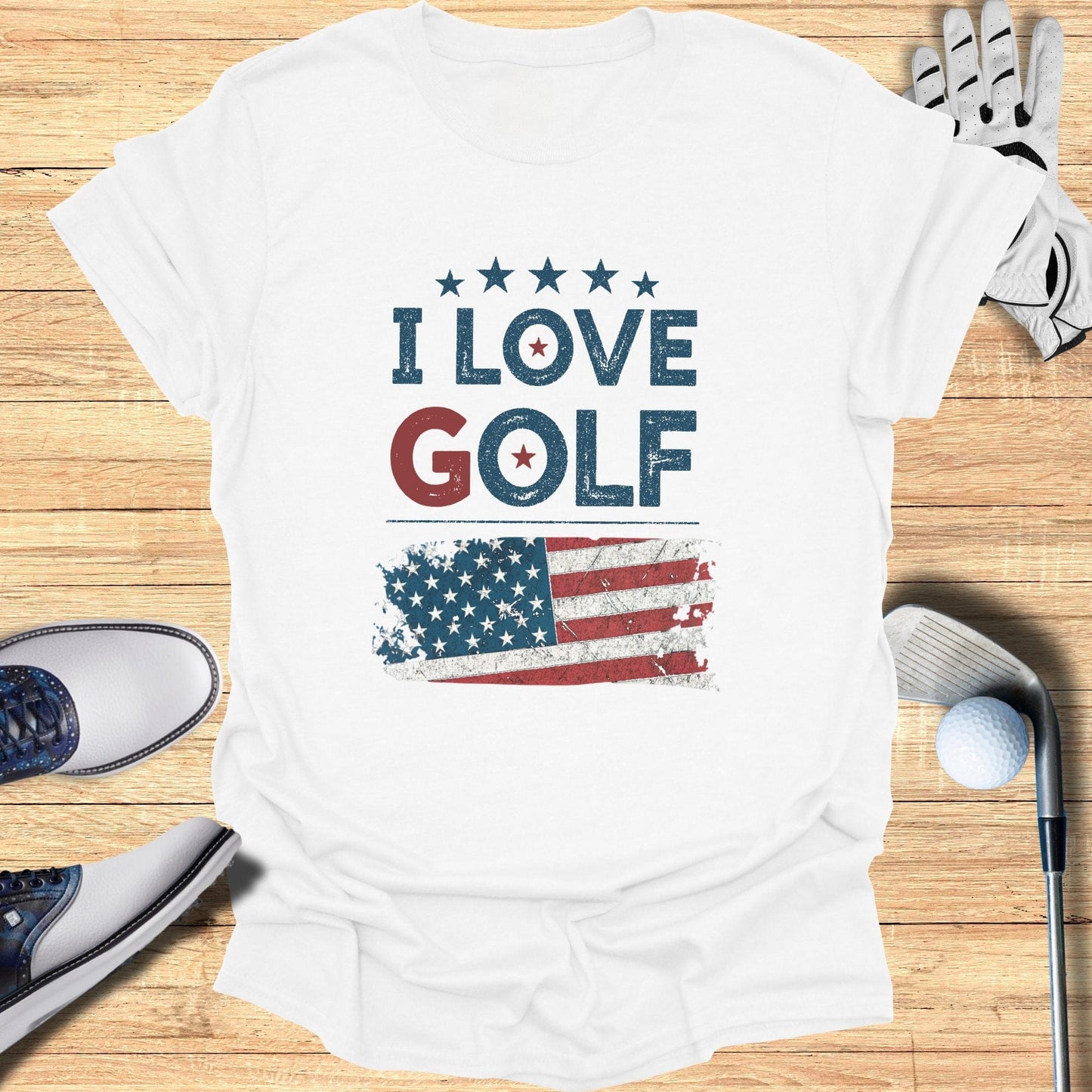I Love Golf T-Shirt - Funny Golf Tee by Swing Epic