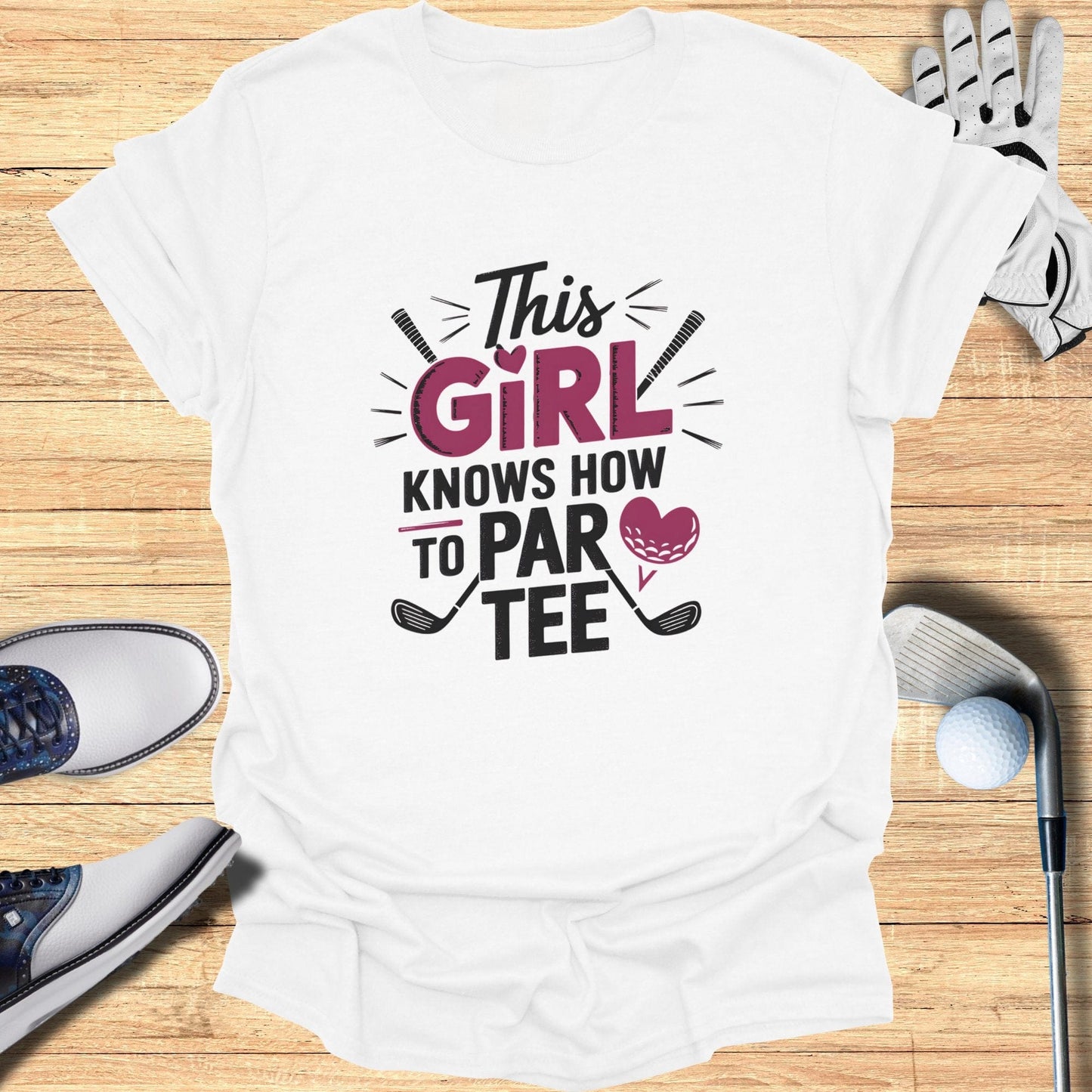 This Girl Knows T-Shirt - Funny Golf Tee by Swing Epic
