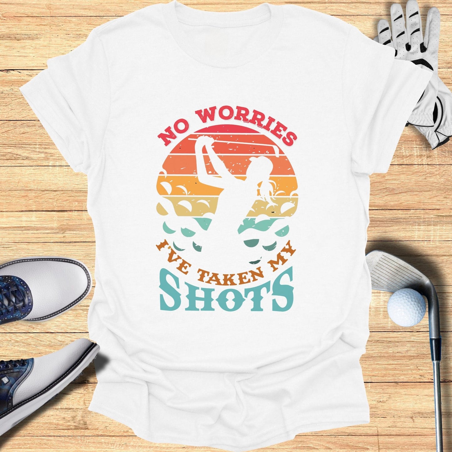I've Taken My Shots T-Shirt - Funny Golf Tee by Swing Epic