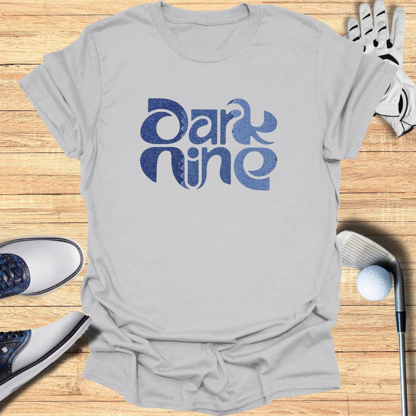 Dark Nine T-Shirt - Funny Golf Tee by Swing Epic