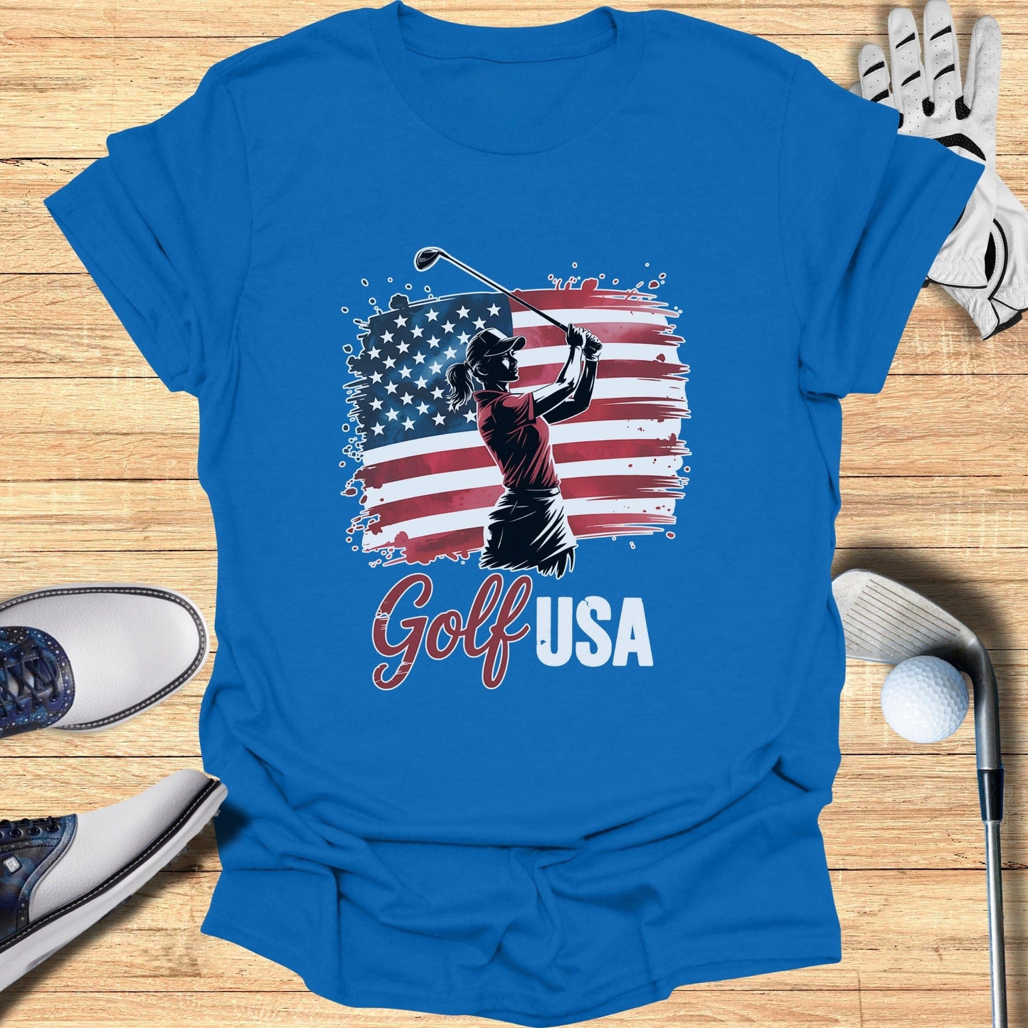 Golf USA T-Shirt - Funny Golf Tee by Swing Epic