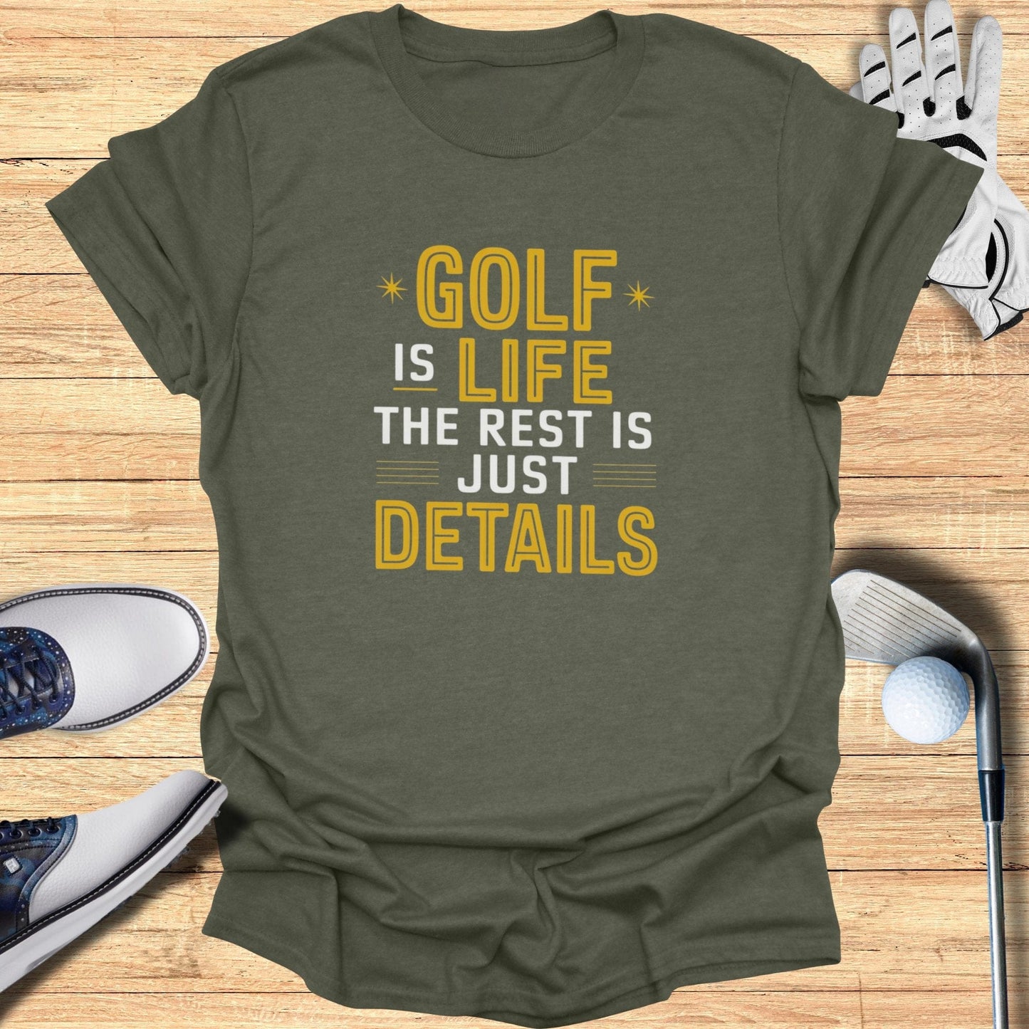 Golf Is Life T-Shirt - Funny Golf Tee by Swing Epic