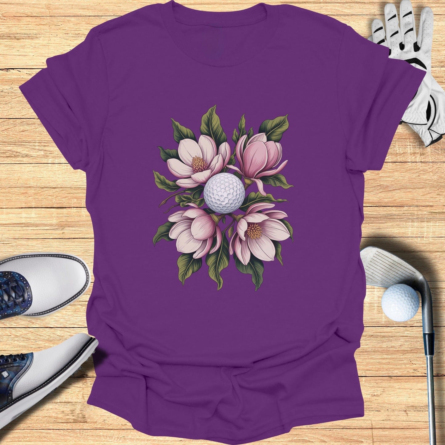 Floral & Fairways T-Shirt - Funny Golf Tee by Swing Epic