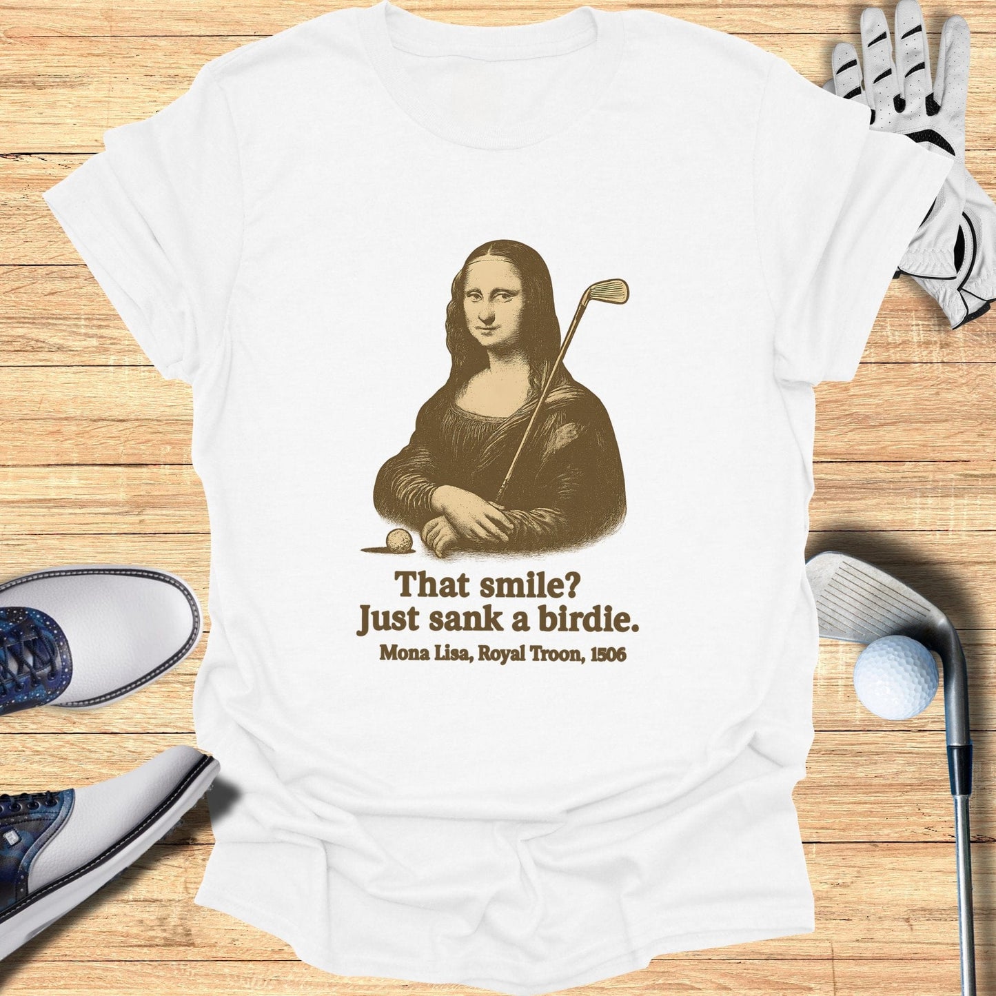 That Smile Just Sank A Birdie T-Shirt - Funny Golf Tee by Swing Epic