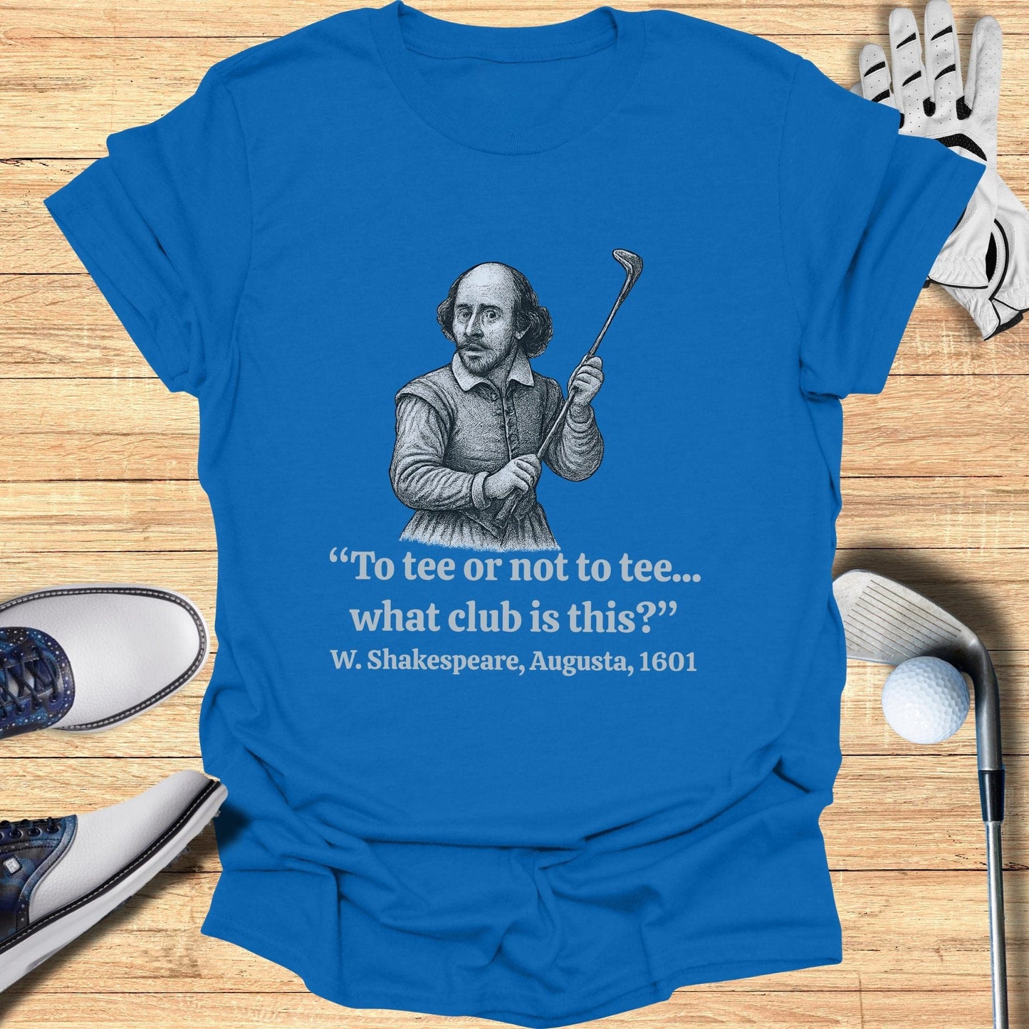 To Tee Or Not To Tee T-Shirt - Funny Golf Tee by Swing Epic