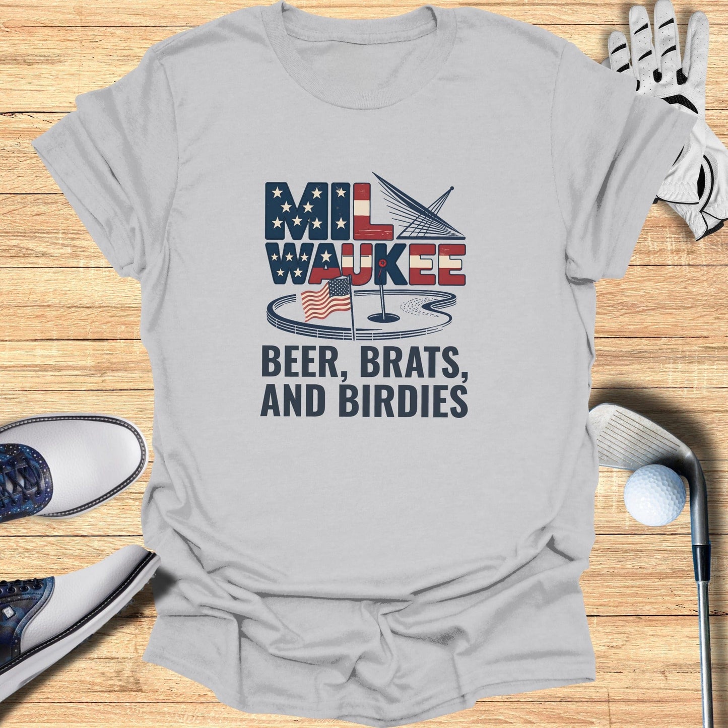 Milwaukee Golf T-Shirt - Funny Golf Tee by Swing Epic