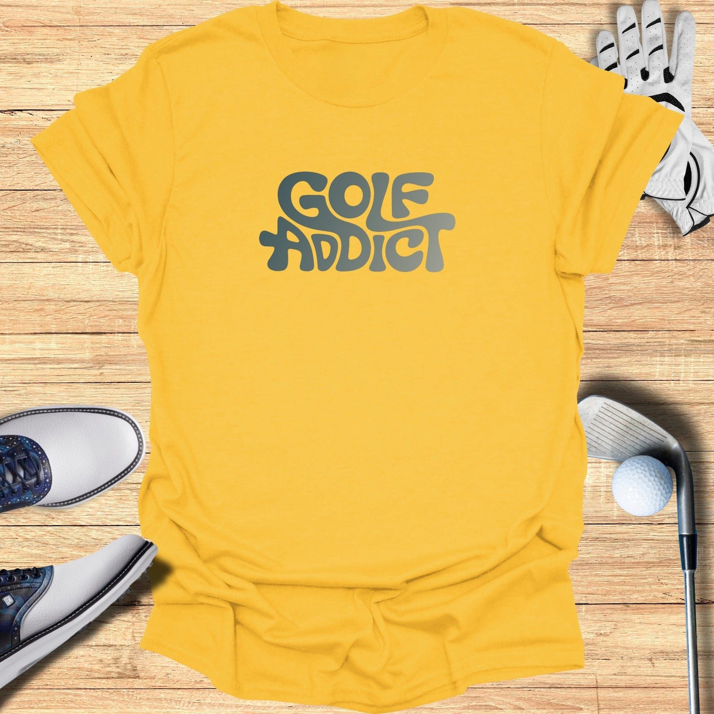 Golf Addict T-Shirt - Funny Golf Tee by Swing Epic