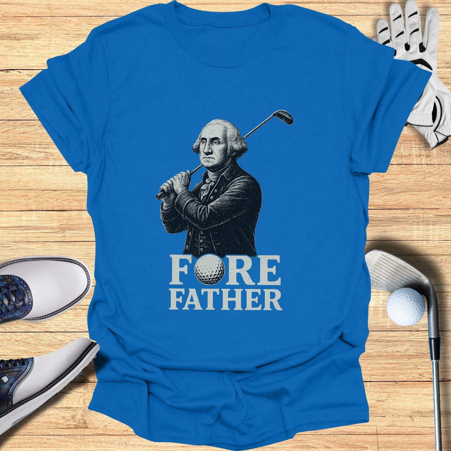 Fore Father T-Shirt - Funny Golf Tee by Swing Epic