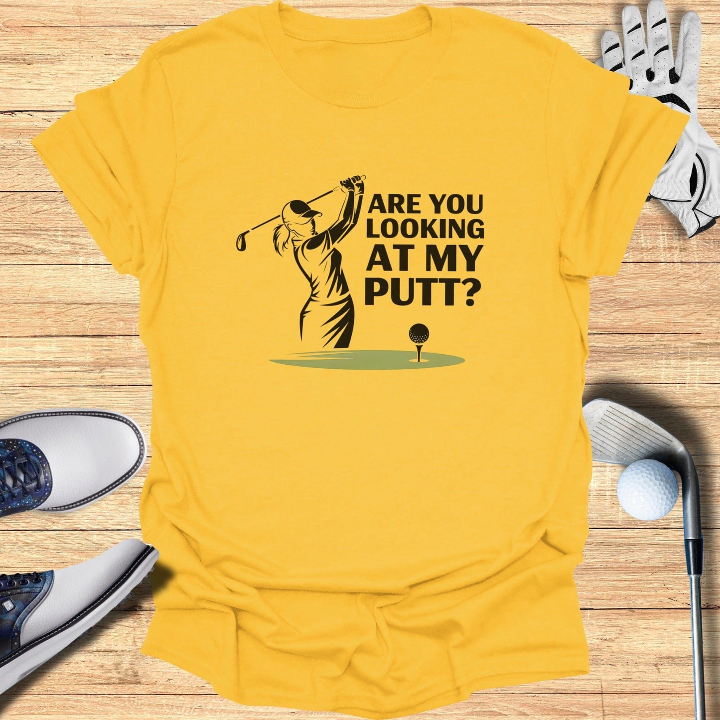 You Looking at My Putt? T-Shirt - Funny Golf Tee by Swing Epic