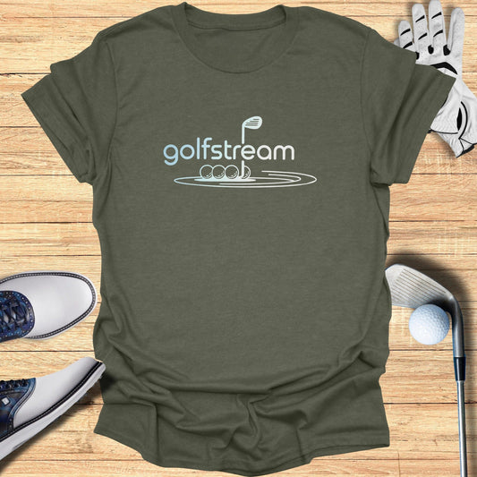 Golfstream T-Shirt - Funny Golf Tee by Swing Epic