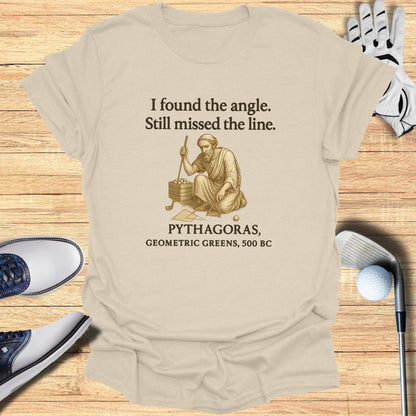 I Found The Angle T-Shirt - Funny Golf Tee by Swing Epic