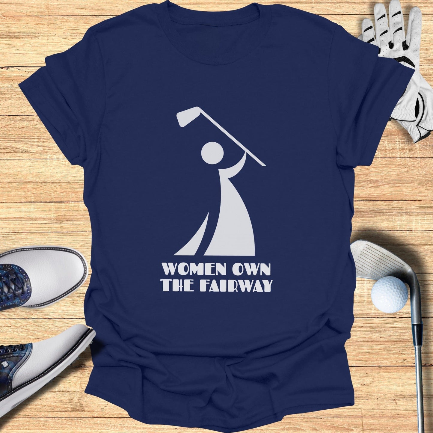 Women Own The Fairway Golf Shirt