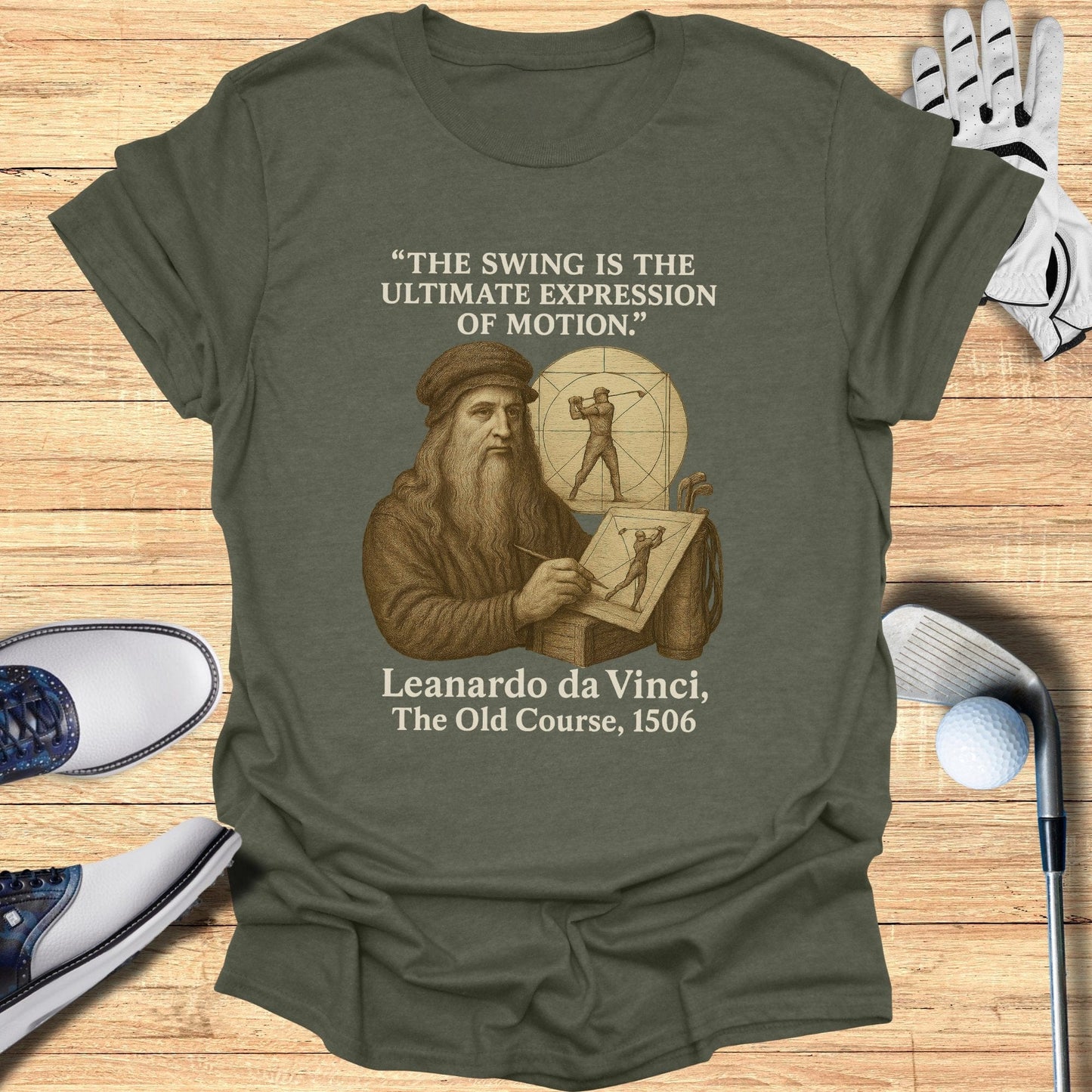 The Swing Is The Ultimate Expression T-Shirt - Funny Golf Tee by Swing Epic