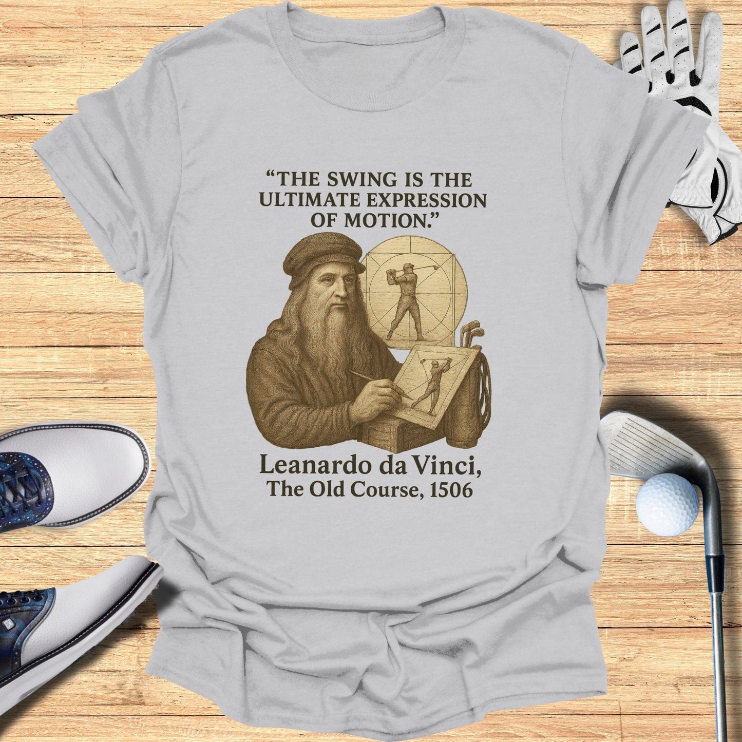 The Swing Is The Ultimate Expression T-Shirt - Funny Golf Tee by Swing Epic