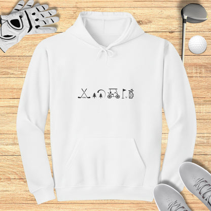 Relaxed Iconic Hoodie for Outdoor and Sports Enthusiasts