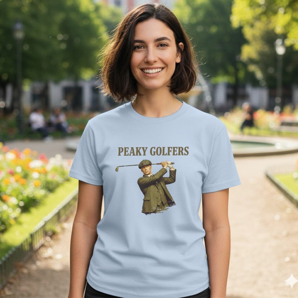Peaky Golfers Themed Graphic Tee Casual Wear