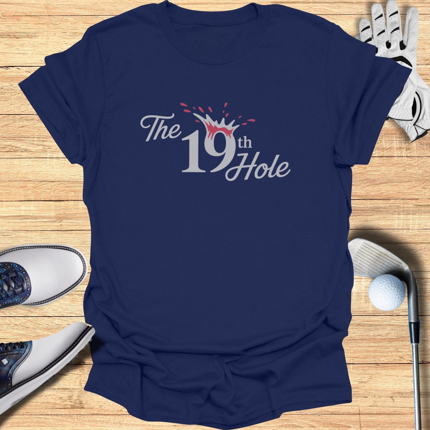 The 19th Hole T-Shirt - Funny Golf Tee by Swing Epic