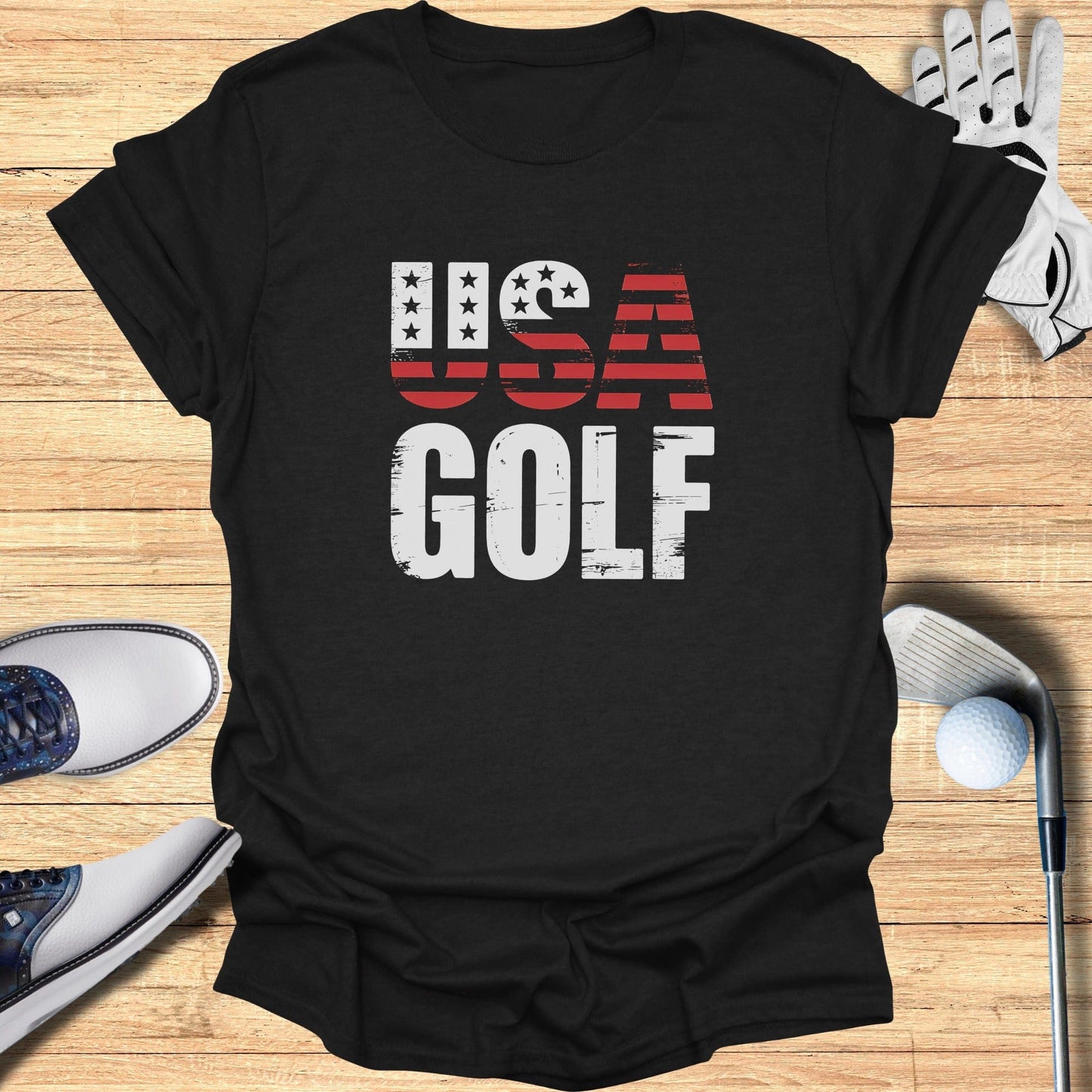 USA Golf T-Shirt - Funny Golf Tee by Swing Epic
