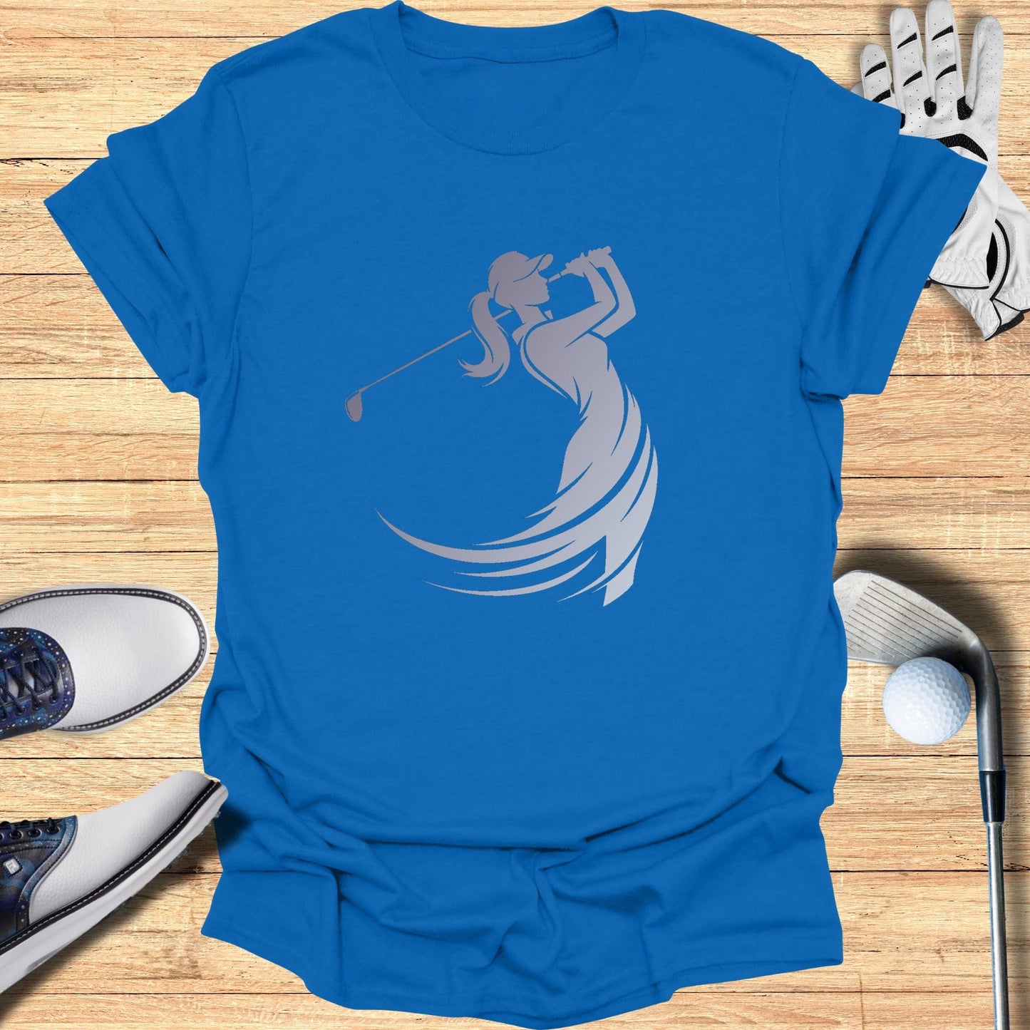 Swing Like a Woman T-Shirt - Funny Golf Tee by Swing Epic