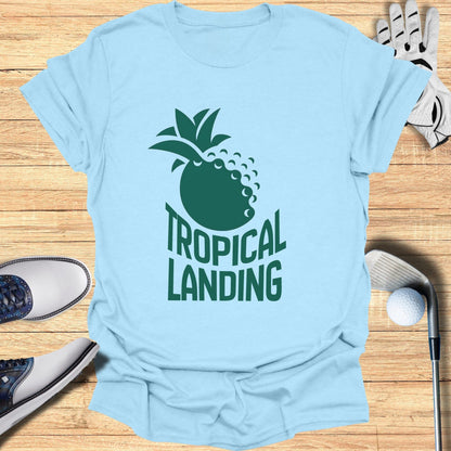 Tropical Landing Pineapple Golf Graphic Tee product