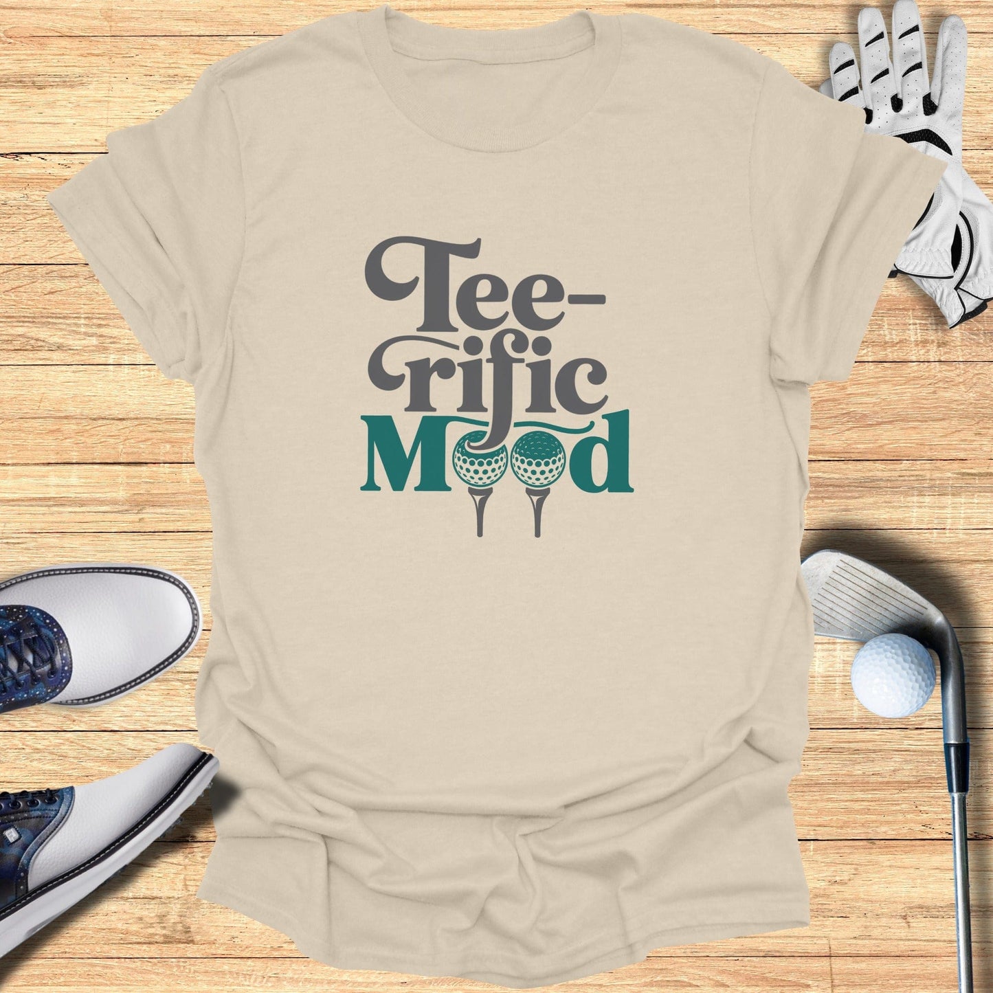 Tee-riffic Mood T-Shirt - Funny Golf Tee by Swing Epic