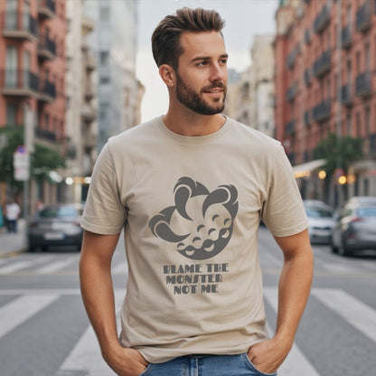 Blame The Monster Not Me Graphic T-Shirt