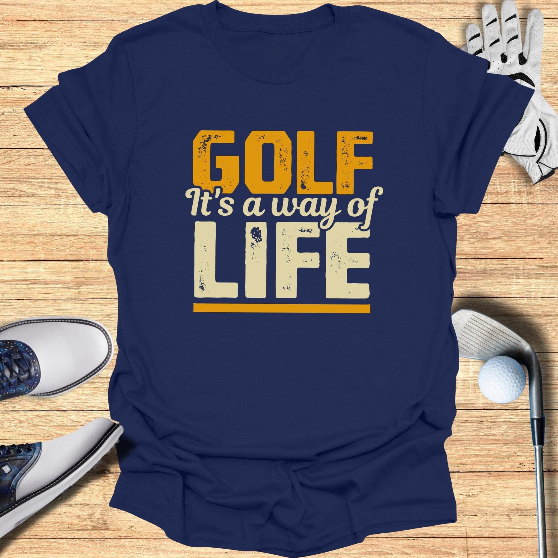Golf It's a Way of Life T-Shirt - Funny Golf Tee by Swing Epic