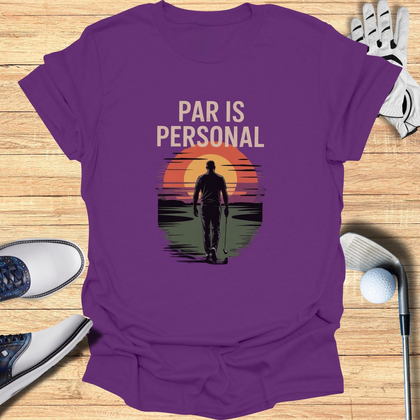 Par Is Personal T-Shirt - Funny Golf Tee by Swing Epic