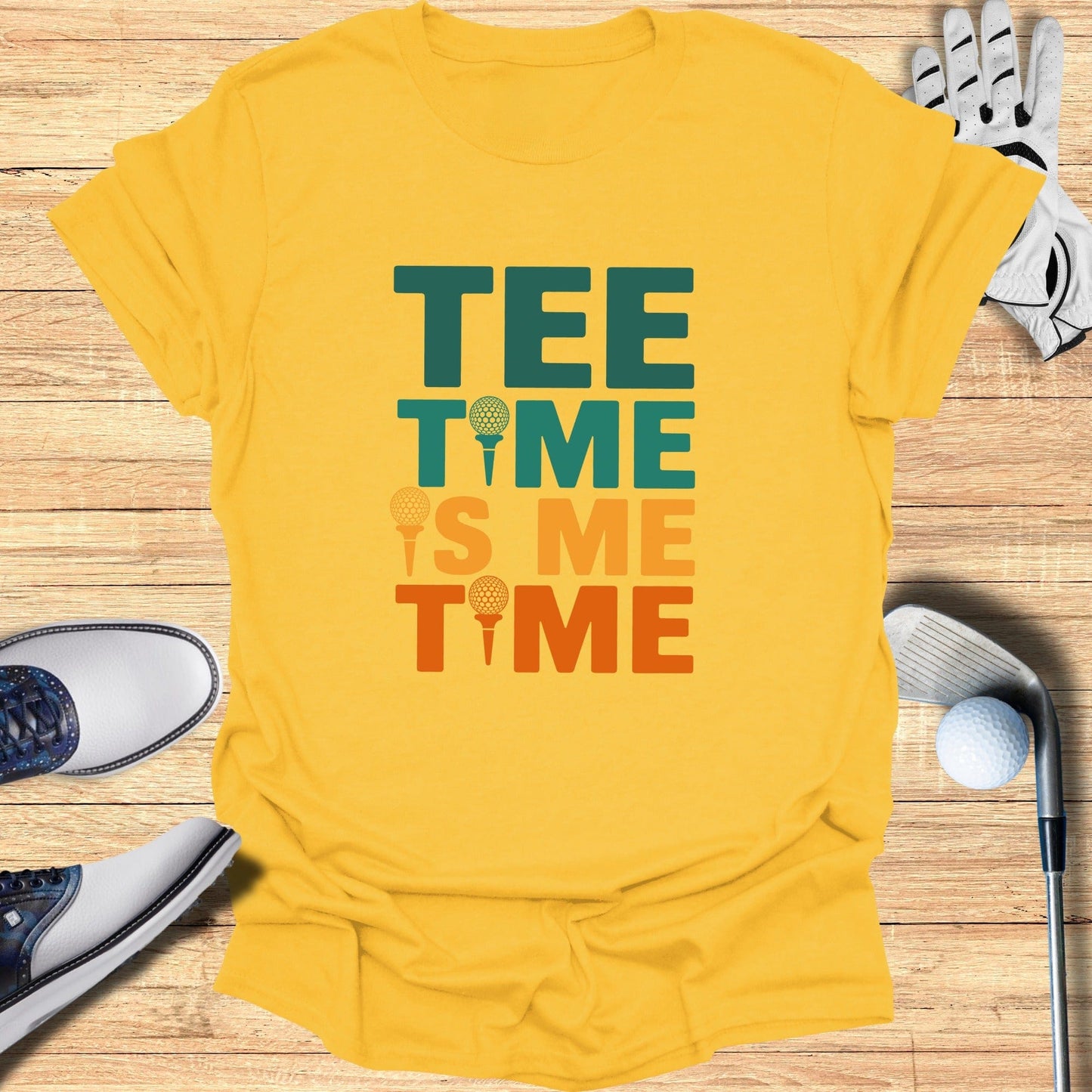 Tee Time Is Me Time T-Shirt - Funny Golf Tee by Swing Epic