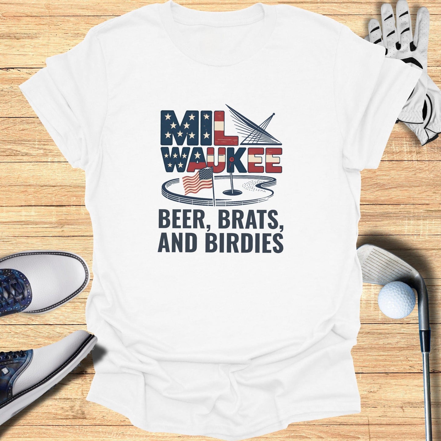 Milwaukee Golf T-Shirt - Funny Golf Tee by Swing Epic