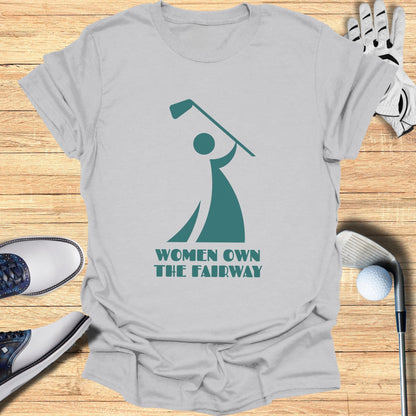 Women Own The Fairway Graphic Tee Shirt